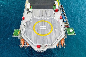 Sverdrup helipad