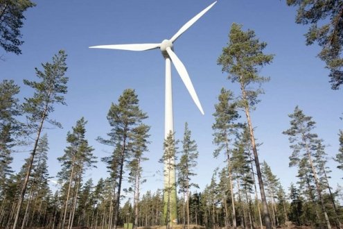 Finland MLK windfarm